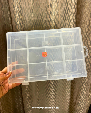 12 Fix Partition Plastic Box