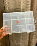 12 Fix Partition Plastic Box