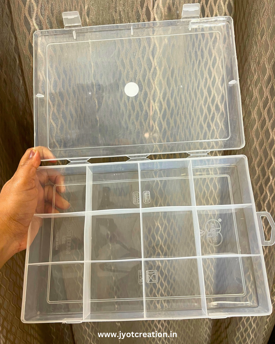 12 Fix Partition Plastic Box
