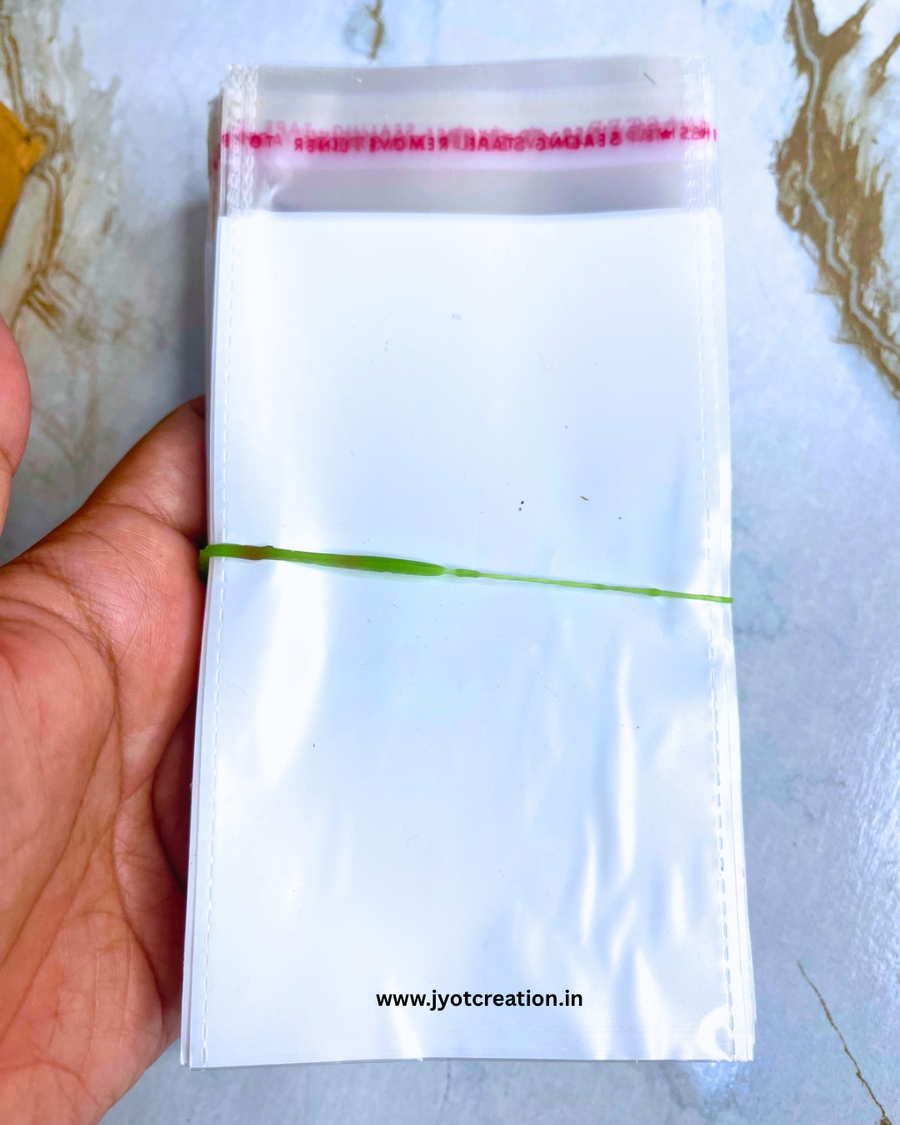 3*6 inch White Polybag