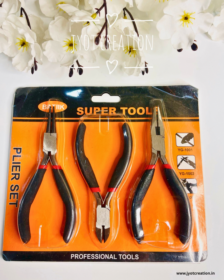3 in 1 Tool Kit for Jewellery Making