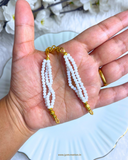 3 Layer Crystal Hand Bracelet Chain Extender