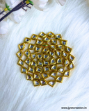 Deepak Shape 50 Pcs Meenakari Kundan