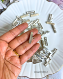 5 Hole Silver Connector-3 Pair