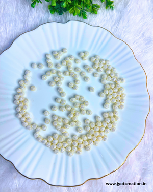 Designer White Bead