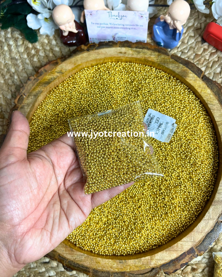 Golden Lock Bead