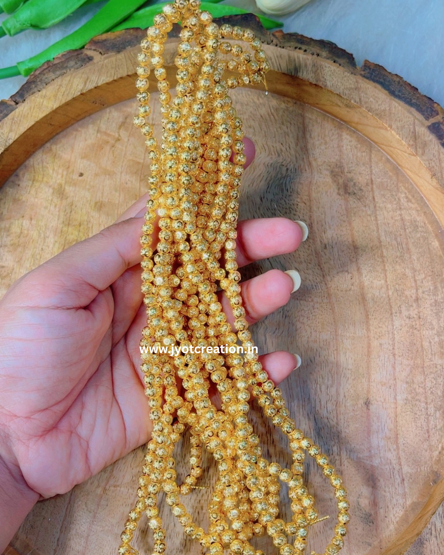 Golden Brass Bindi Bead