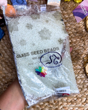 Silver Transparent Seed Bead