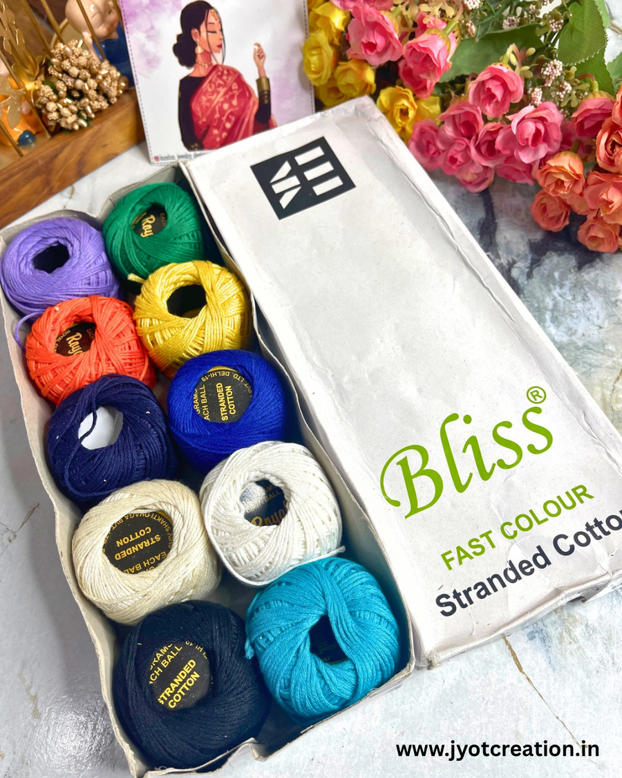 Bliss Fast Colour Stranded Cotton Thread Box