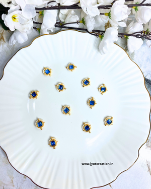Blue Meena Kundan