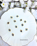 Blue Meena Kundan