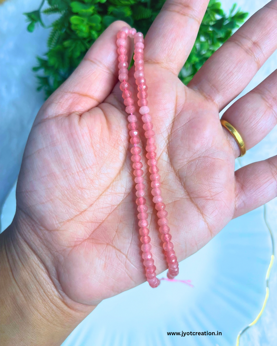4mm Batti Bead String in 12 Colors