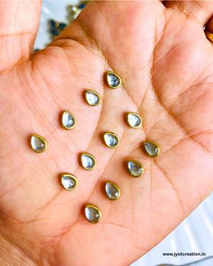 Drop Frame Pasting Kundan
