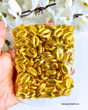 Golden Cowrie Charm