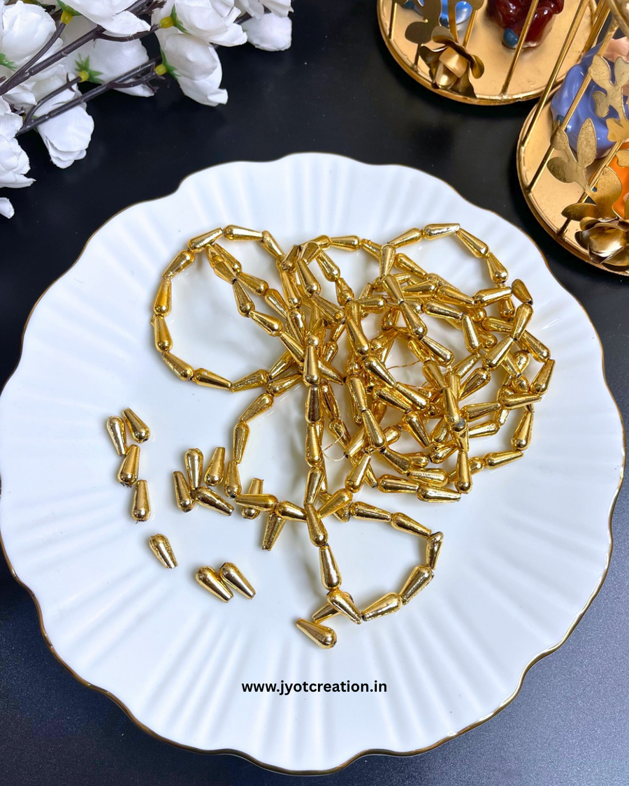 Golden Drop Bead