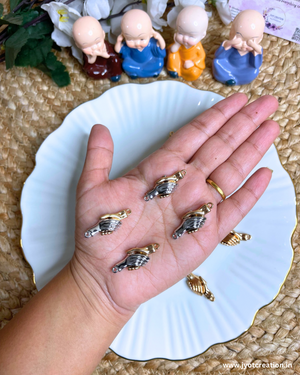 Golden-Silver Magnet Hand Charm-Pack of 4Pcs