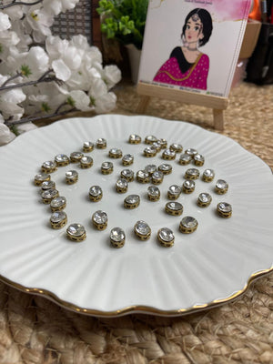 12*9mm Oval Casting Kundan