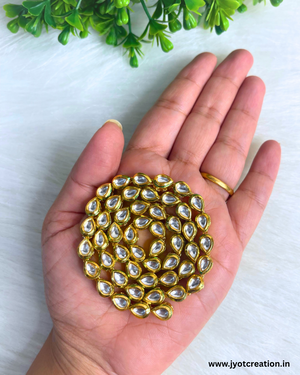 Small Drop 50Pcs Meenakari Kundan Line