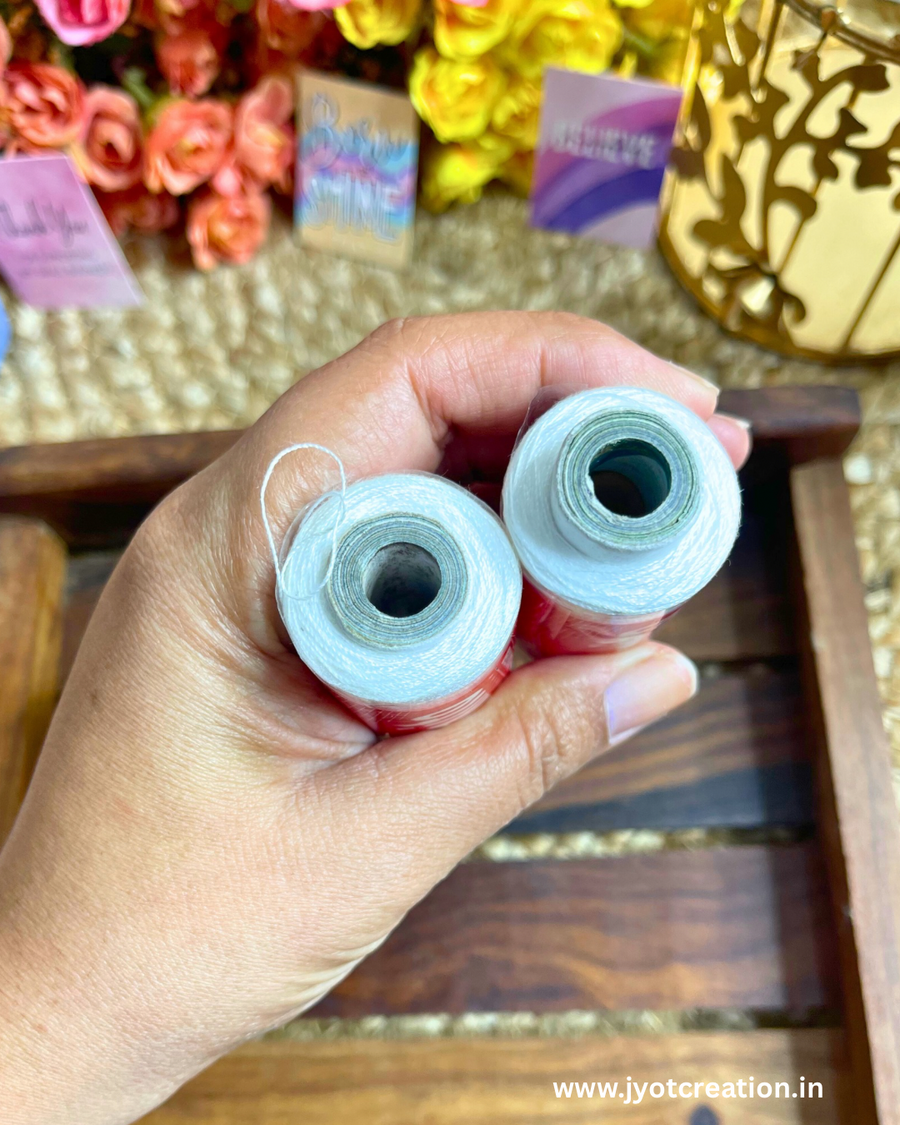 White Cotton Thread