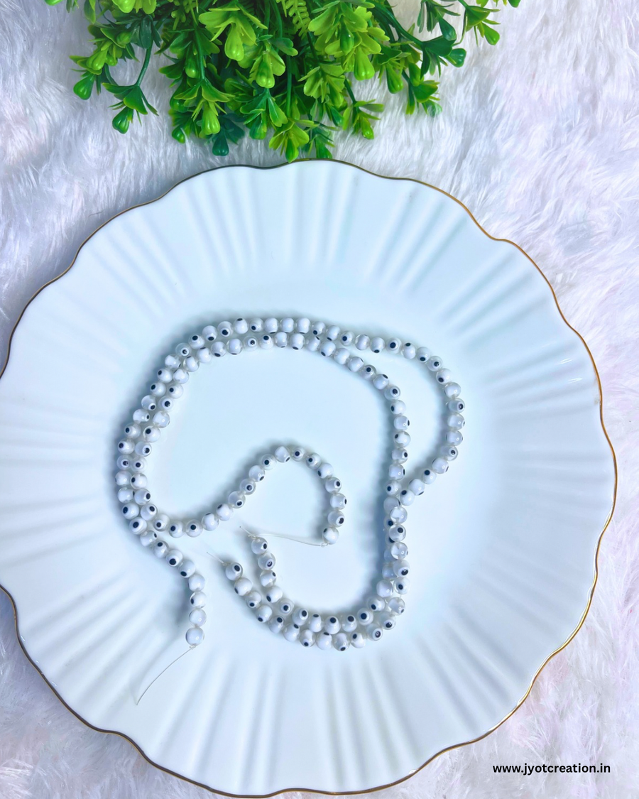 White Eye Bead