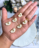 White Lotus Meena Kundan-Pack of 2 Pcs