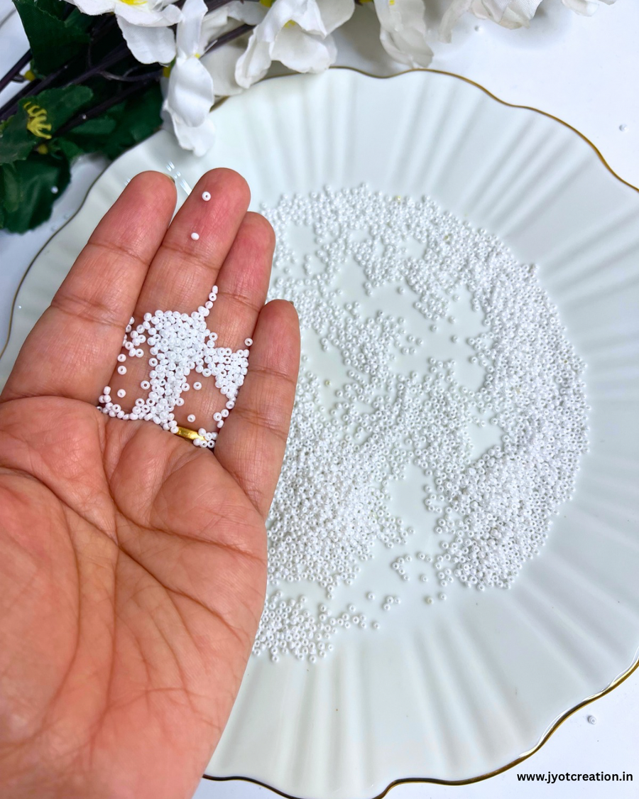 White Seed Bead