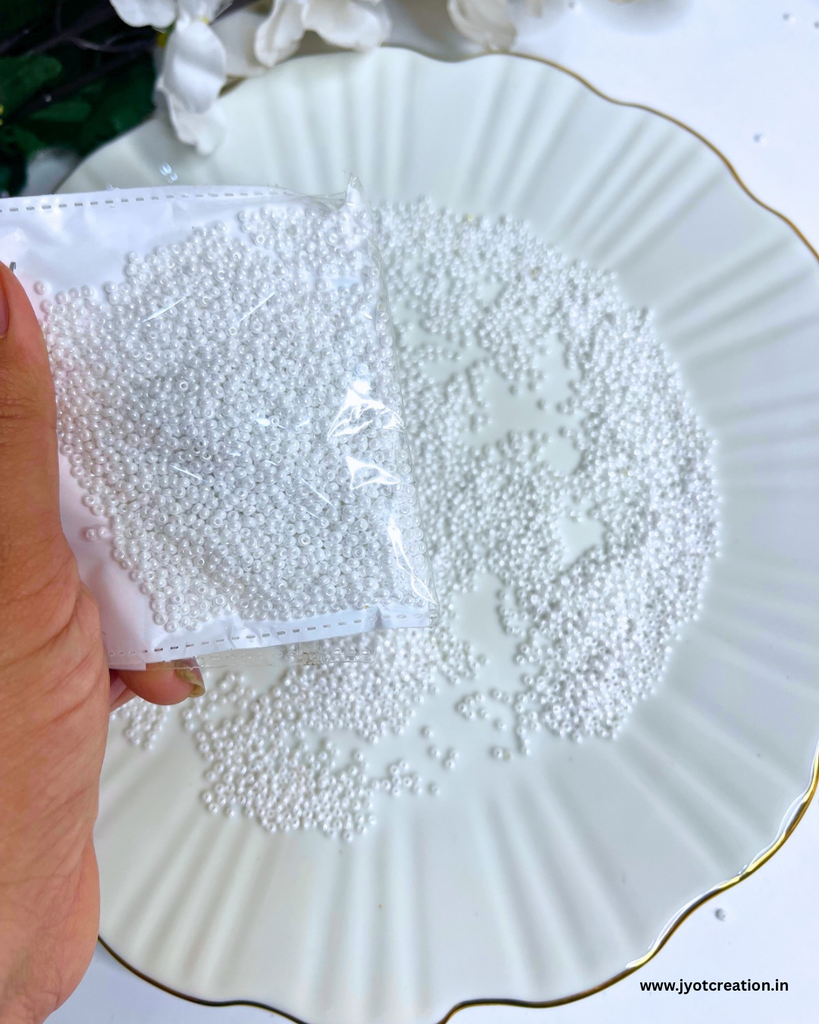 White Seed Bead