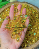 17mm Golden Round Finger Ring Base