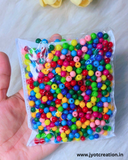 6mm Multicolour Plastic Bead