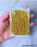 Golden Metal Bead 4mm Size