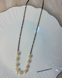 OffWhite Pearl Bead 18 inch  Mangalsutra